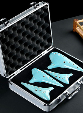 陶笛12孔中音C调AC/高音sf/高音sg/高音sc十二孔四件套学生乐器