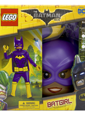 DC Batgirl Deluxe costume蝙蝠侠机器人衣服饰儿童角色扮演套装