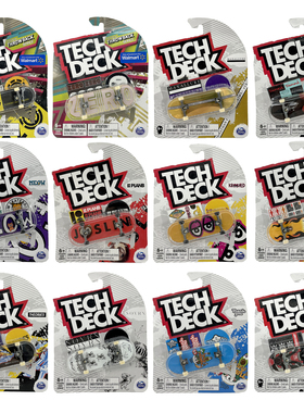 Tech Deck Fingerboard世嘉指尖翻转灵活专业翻T手指滑板限量收藏