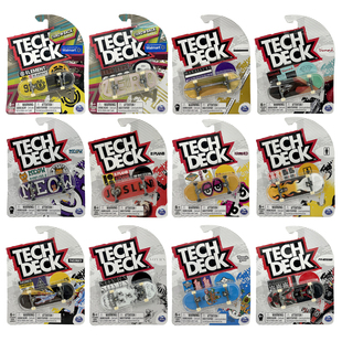 Tech Fingerboard世嘉指尖翻转灵活专业翻T手指滑板限量收藏 Deck