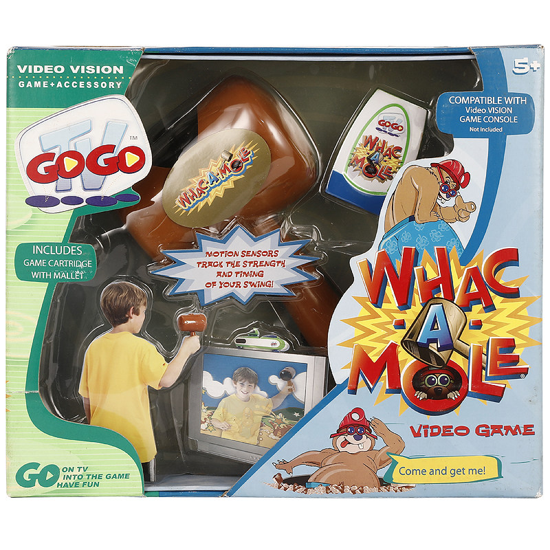 GoGo TV Whac-A-Mole 儿童打地鼠电视游戏机敲打互动益智玩具