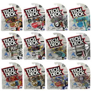 Tech Deck电镀索尼克翻T稀有限量专业手指滑板带更换工具备用轮子