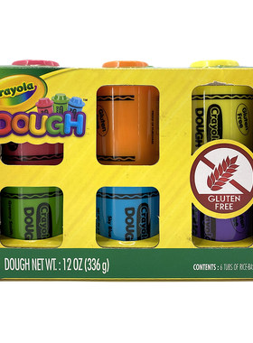 Crayola绘儿乐Dough 面团彩泥儿童轻黏土幼儿园手工diy橡皮泥玩具