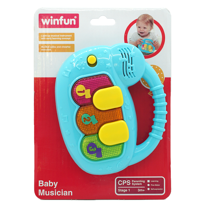 winfun baby musician英纷婴幼儿童声光音乐电子琴仿真钢琴玩具