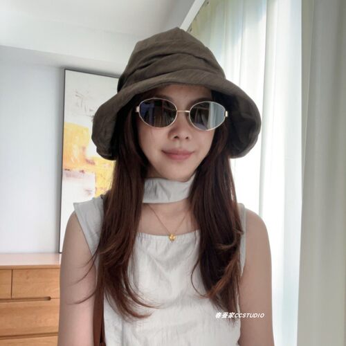 超好看独特漂亮防晒渔夫帽