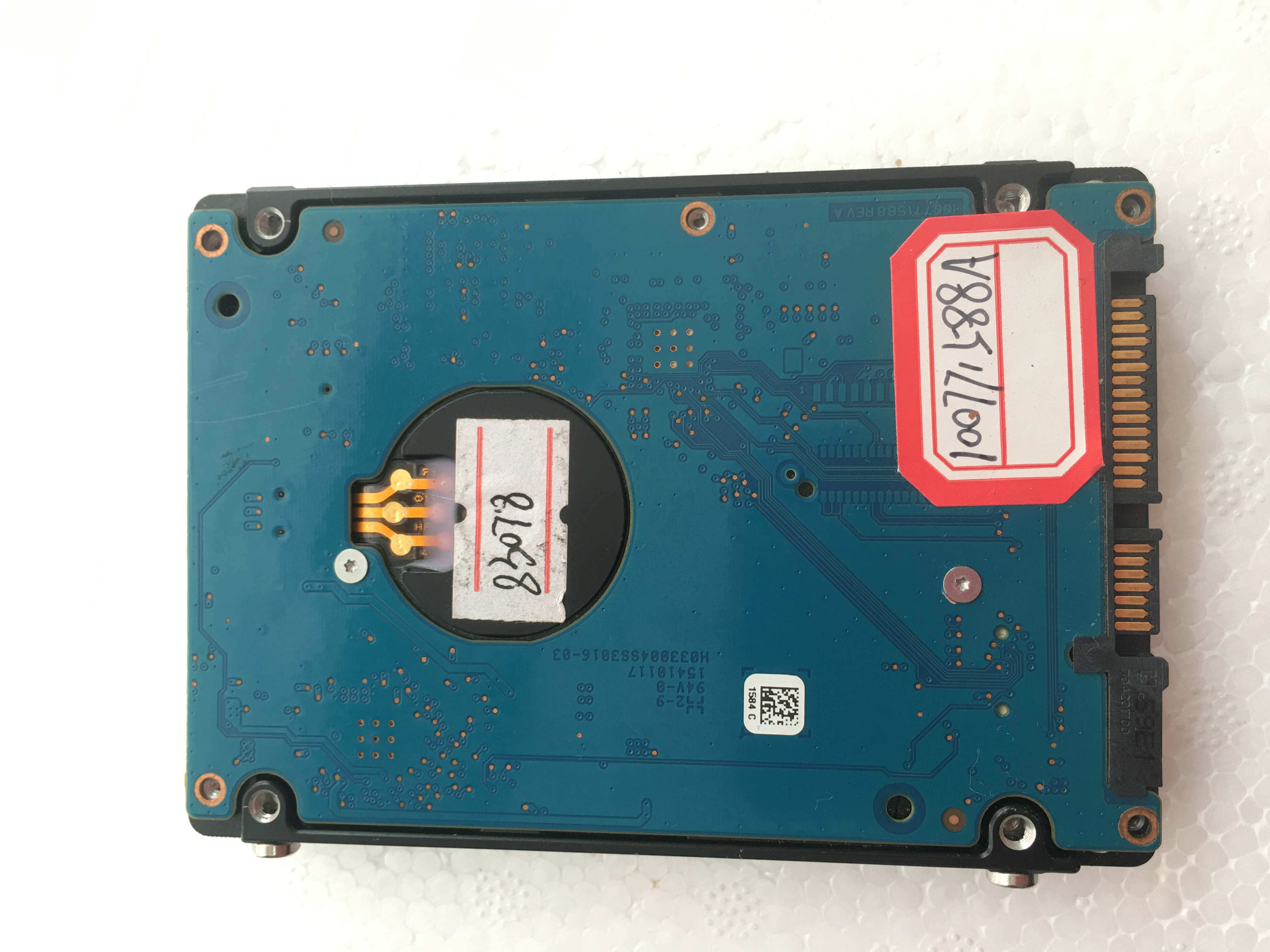 希捷 笔记本硬盘 电路板 板号 100771588 rev a 4t 5t