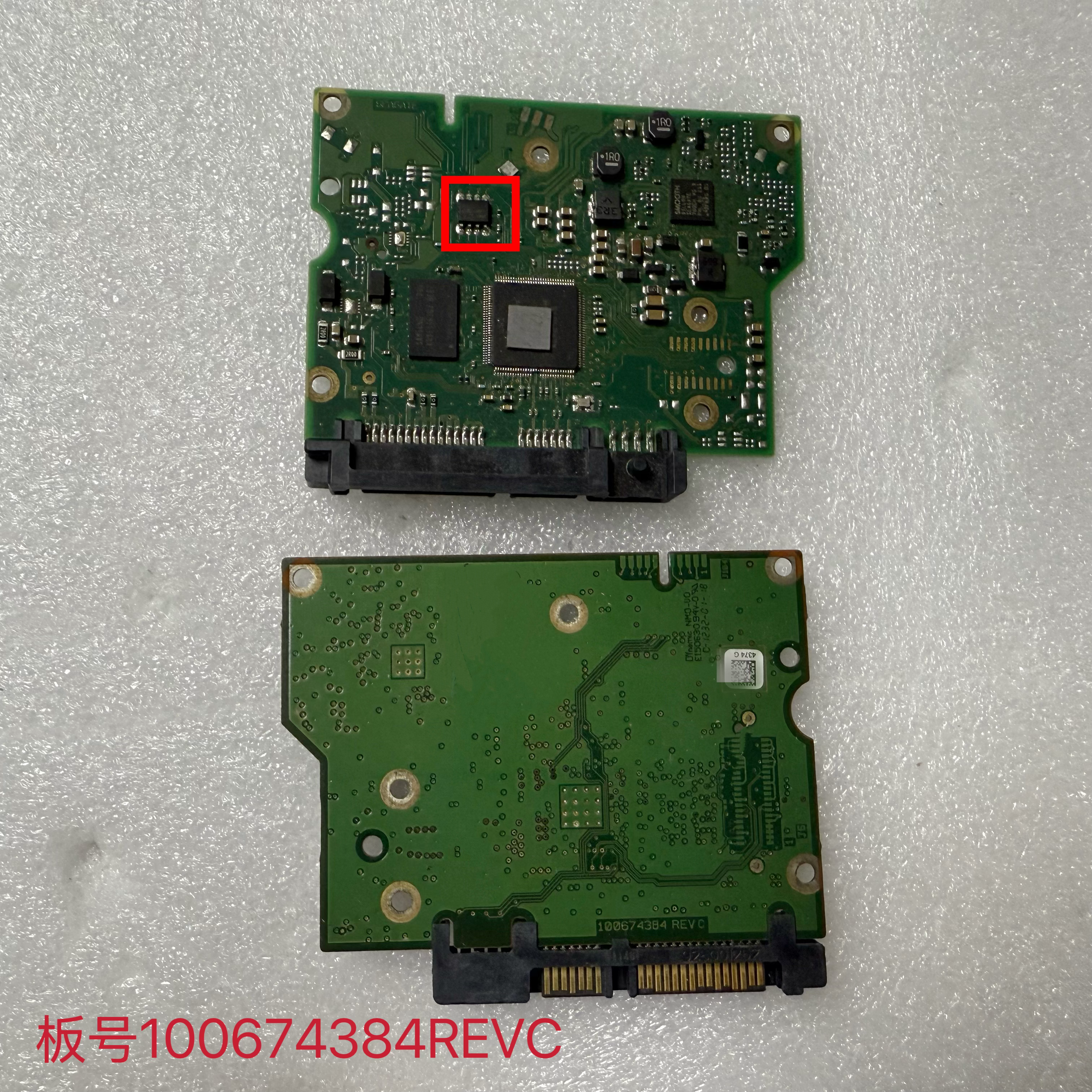 ST希捷 台式硬盘电路板 板号100674384REVC