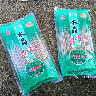包邮袋装正宗丝雨原味水晶粉丝红薯粉条地瓜粉酒店早餐粉400g