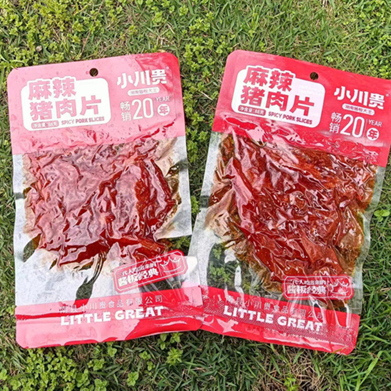 手撕肉肉脯猪瘦肉麻辣肉小川贵