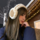 丁走走韩版 毛绒绒保暖耳暖耳罩女秋冬骑行耳包耳套护耳朵防冻耳捂
