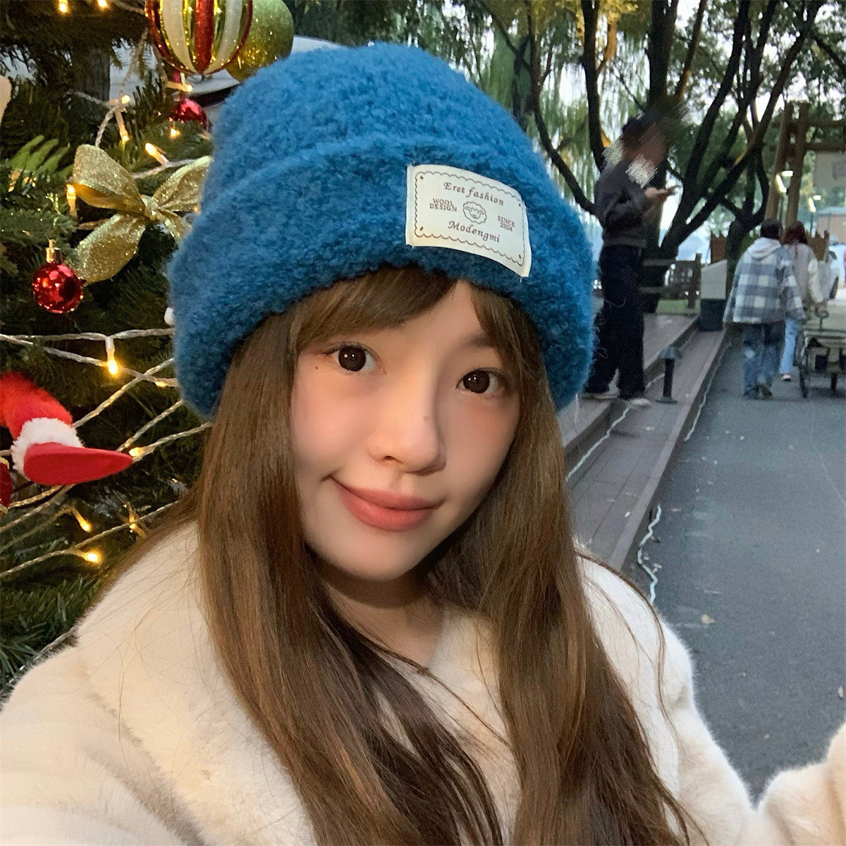 可爱小羊~韩版ins圈圈绒针织帽女冬季加厚保暖护耳毛线帽子显脸小,服饰配件/皮带/帽子/围巾,帽子,淘宝优惠券,粉丝福利购,淘宝优惠卷