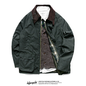 外套安欣同款 LifeCycle阿美咔叽防水猎装 油蜡夹克风衣工装 复刻BBR