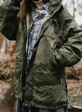 挪威STETIND户外登山服特氟龙男女三合一摇粒绒防风防水外套秋冬