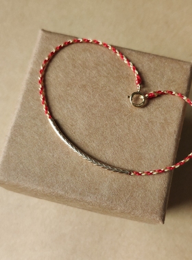 包邮原创定制手编极细螺纹手绳