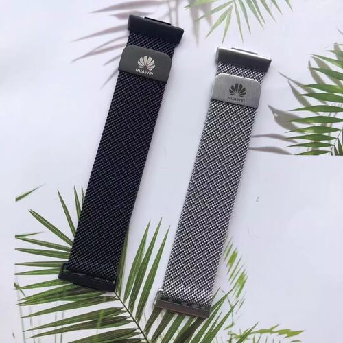 适用华为Watchfit4/4Pro金属透气手表带FIT3米兰尼斯fit2运动腕带