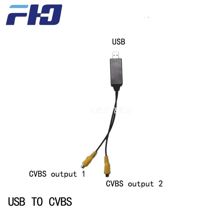 USB转CVBS/AV转换器安卓大屏适用