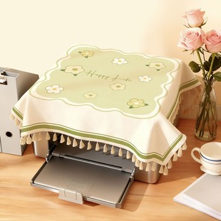 打印机防尘罩爱普生适用遮灰布通用防尘布空气炸锅罩冰箱防尘盖布