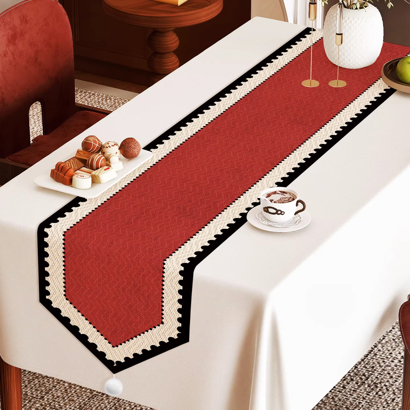 红色结婚桌旗轻奢高端长条茶桌垫布新年喜庆氛围布置中式茶几茶旗,节庆用品/礼品,创意礼盒/礼品套组,淘宝优惠券,粉丝福利购,淘宝优惠卷