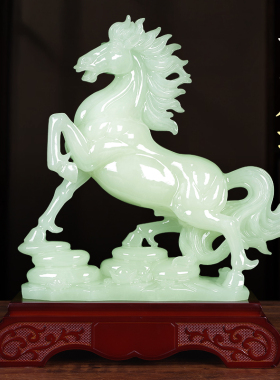 马年新款马到成功摆件十二生肖马吉祥物家居客厅装饰乔迁开业礼品