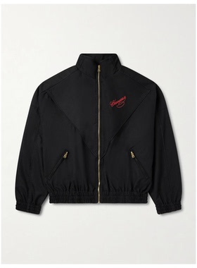 Willy Chavarria Ruff 骑士Logo刺绣 羊毛短夹克短外套男防风夹