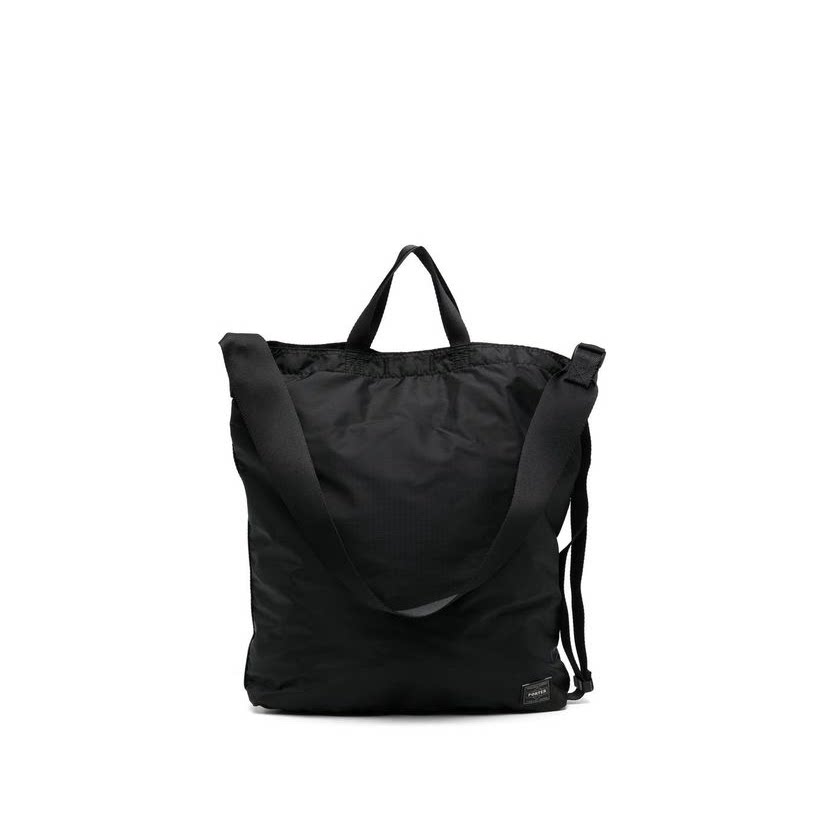 Porter  Bags 黑色单肩包男