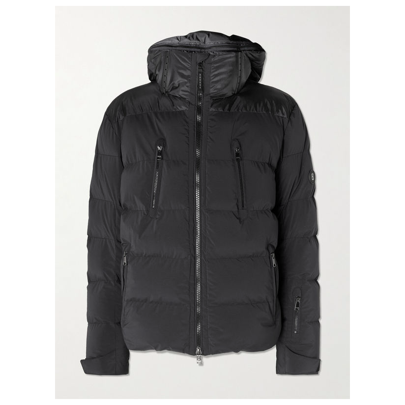 Bogner 博格纳 Blaine Shell 拼接绗缝连帽夹克短外套男轻薄飞