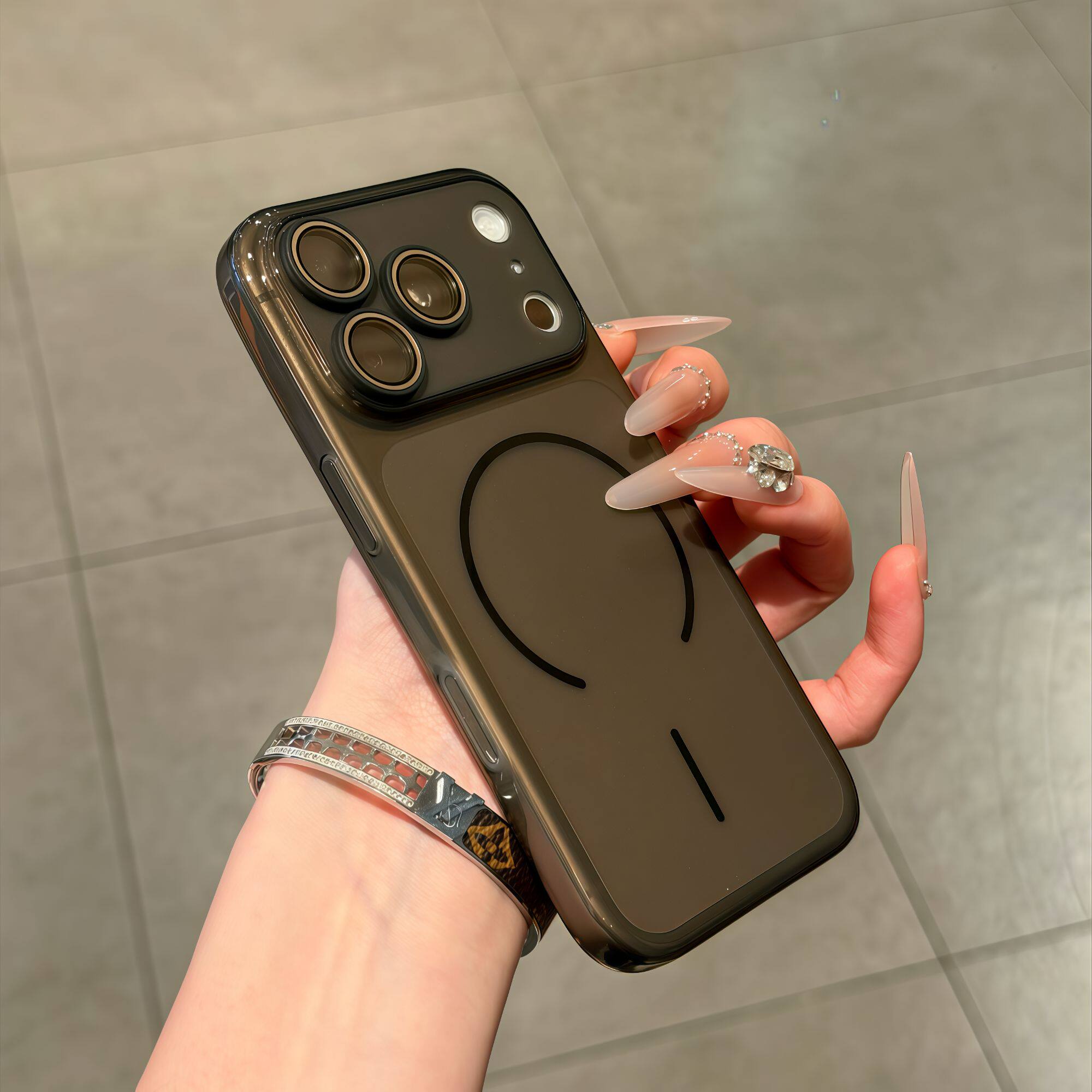 超薄透明软壳秒变17适用苹果17promax手机壳16pro带镜头膜15全包14硅胶13简约12防摔磨砂黑色高级感网红磁吸