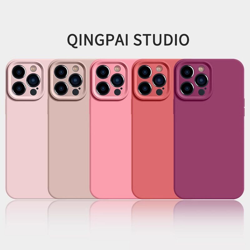 耐脏液态硅胶适用iPhone16苹果15promax纯色14plus手机壳13新款12镜头全包16plus高级感简约防摔女网红保护套