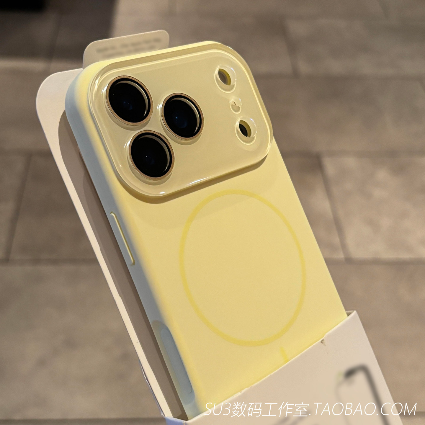 淡奶黄耐脏磁吸充电适用iPhone17苹果17pro手机壳max手机壳16液态硅胶15全包带水晶镜头膜14网红magsafe防摔3