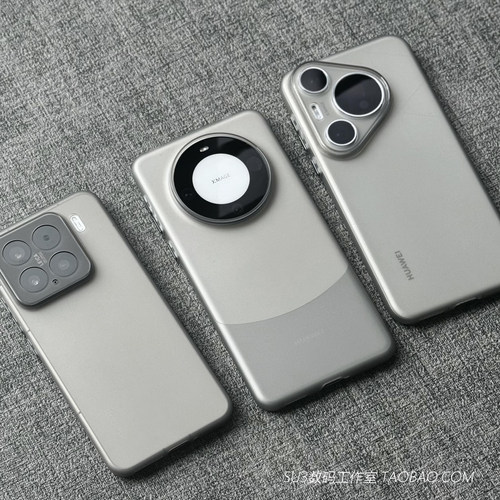 不沾指纹超薄软壳适用Pura80pro+华为mate70手机壳60pro半透明小米15磨砂14钛灰色超薄裸机全包镜头独立按键p