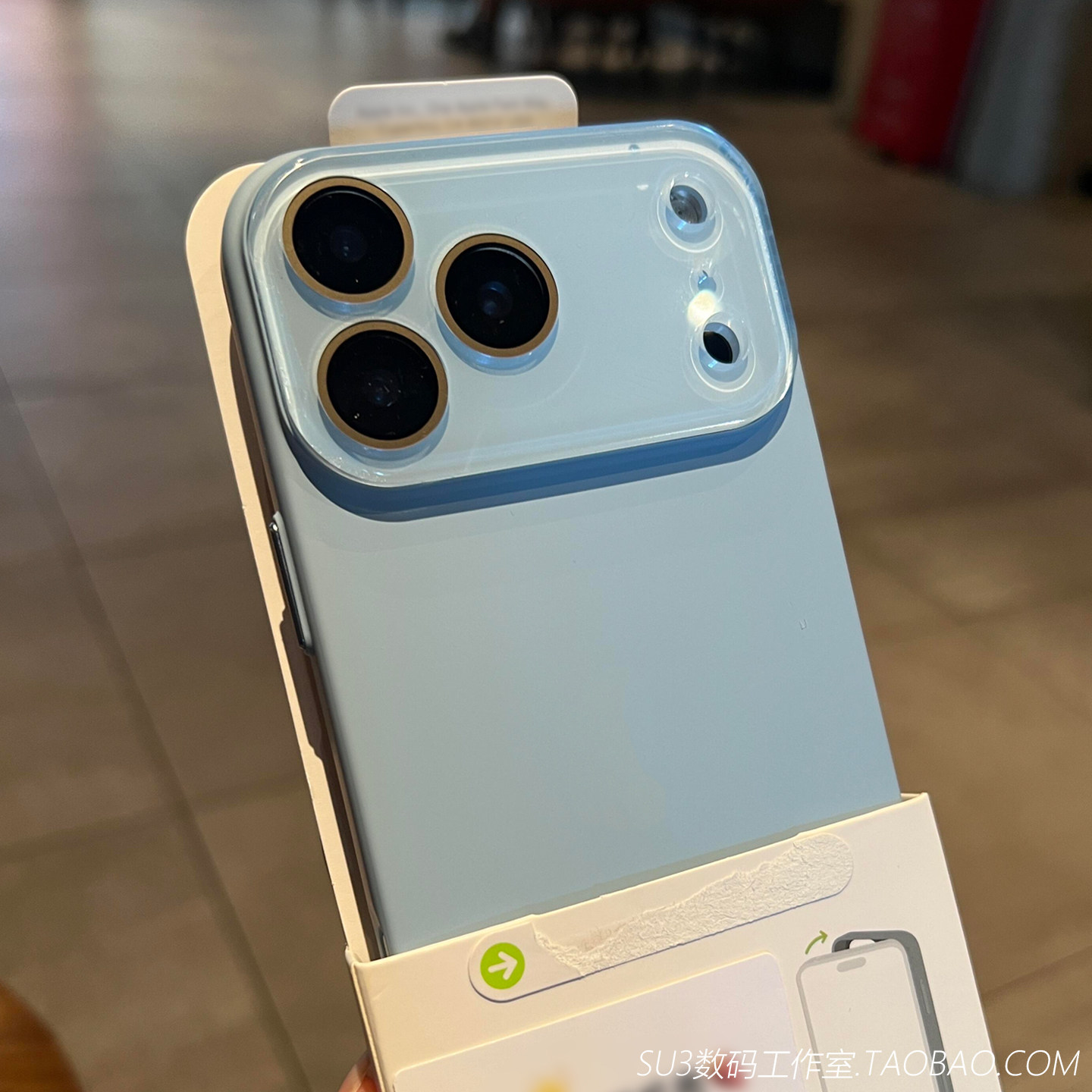 ins全包带水晶镜头膜适用苹果17pro手机壳17promax青雾蓝色iPhone16高级感plus小众15超薄14硬壳13独立按键12