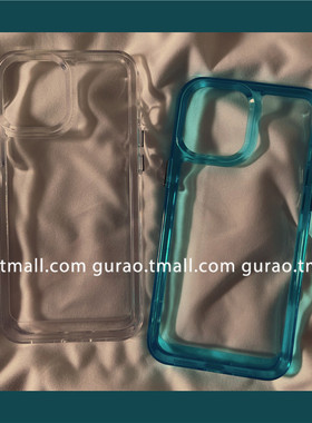 超高清透明蓝色A53适用S21+三星S22ultra手机壳plus亚克力fe软A52全包S20防摔S23+软边Z Flip4男士3女A73商务