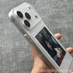 光面透明软壳适用iPhone17苹果17pro手机壳max高清16plus超薄15全包镜头14简约13防摔12硅胶保护套散热精孔女