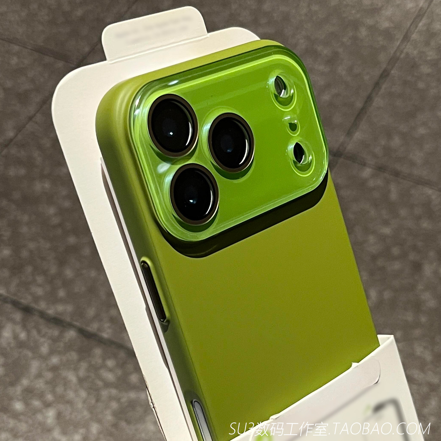 抹茶绿色硬壳适用iPhone17苹果17pro手机壳max全包16plus带一体水晶镜头膜15高级感14超薄13防摔Air苔藓绿2女