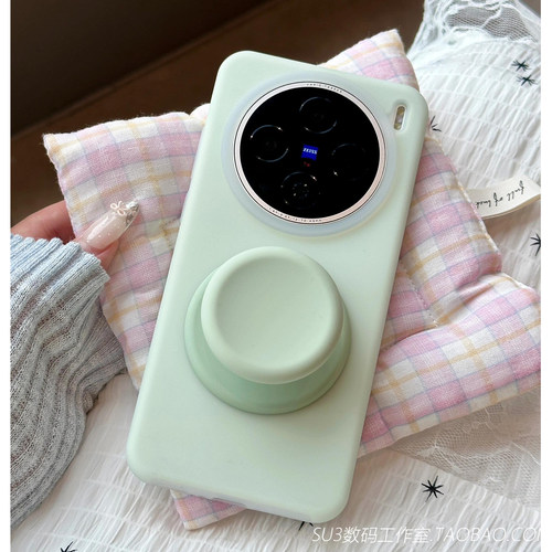 Pura80磁吸充电气囊支架magic8/7适用pro华为mate70手机壳60液态硅胶50荣耀400软nova14果冻13薄荷绿+X70防摔