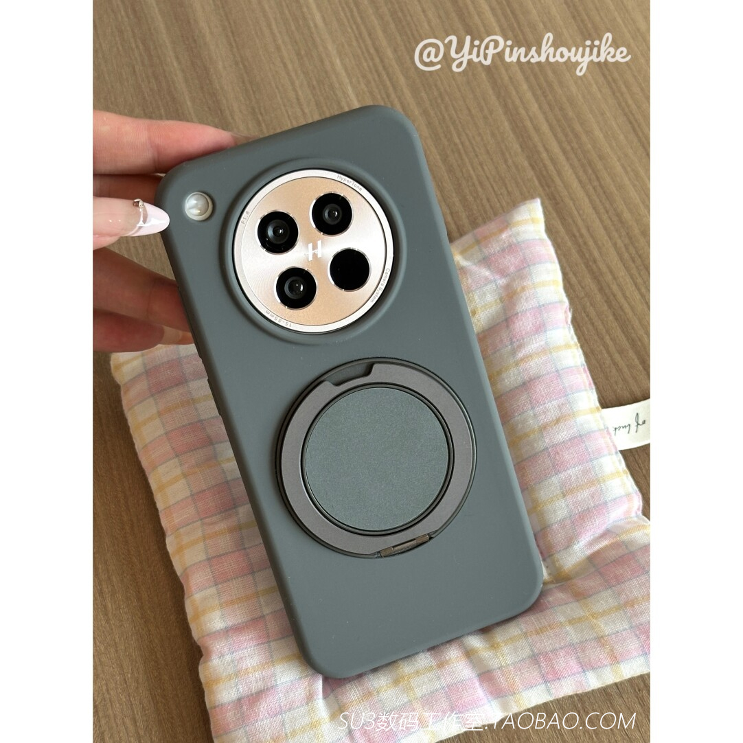 磁吸充电液态硅胶支点壳适用oppoFindX8手机壳Ultra车载带支架X8s+防摔vivoX200s炭灰色X200pro大孔mini软糯