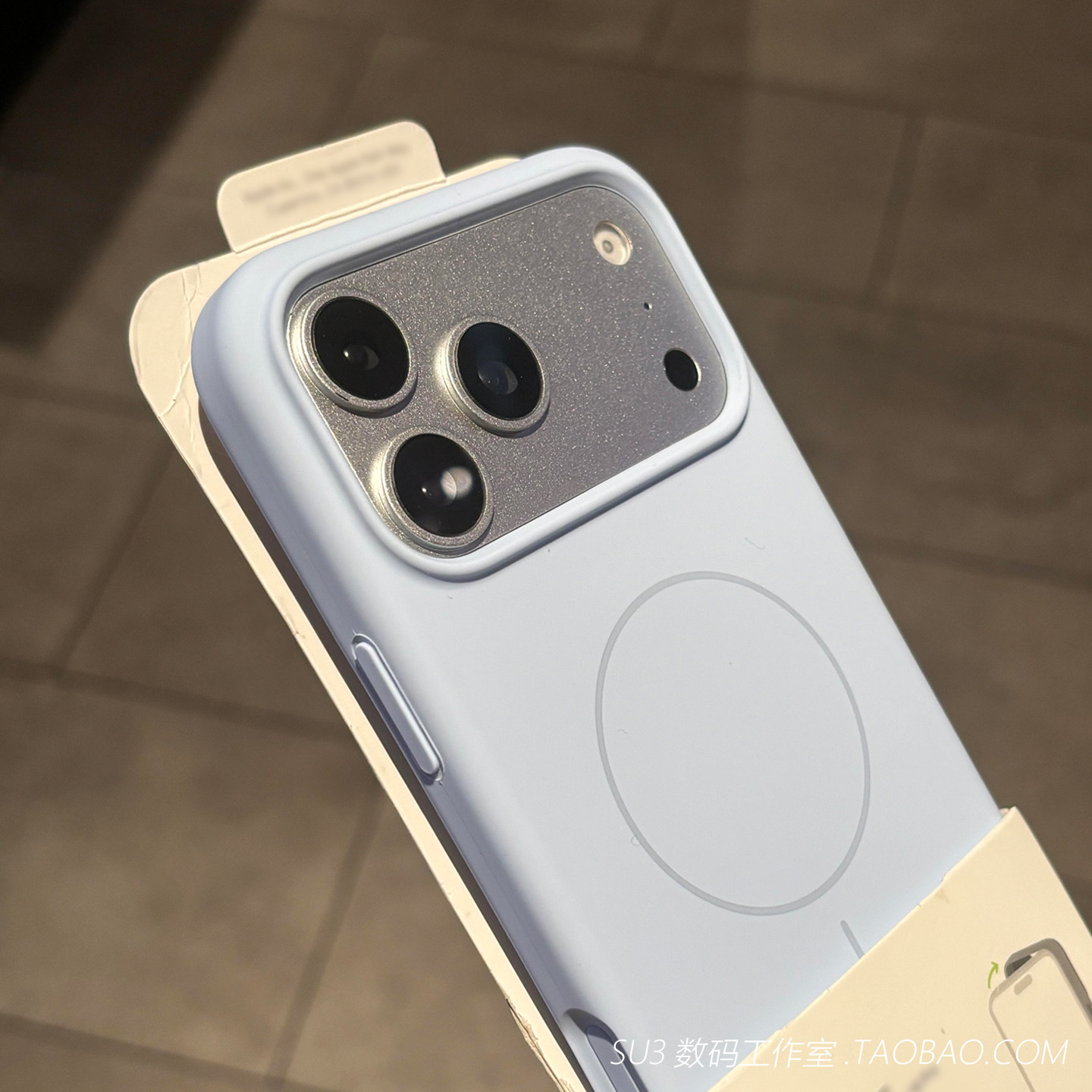 不会发黄磁吸充电适用小米17promax手机壳15s液态硅胶17ultra大孔14软糯13防滑高级Magsafe防摔全包Baby蓝色