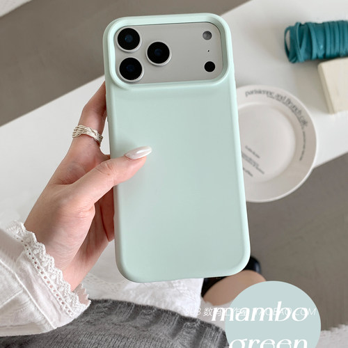 ins韩系薄荷绿液态硅胶oppo适用Realme真我neo8手机壳GT8pro不会发黄GT7pro耐脏neo7少女心GT6防摔全包纯色se