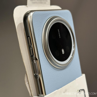 防指纹浅蓝色荔枝皮纹适用magic7华为mate70手机壳60pro电镀边框nova13钛黑色12硬RS荣耀300简约x60高级防摔+