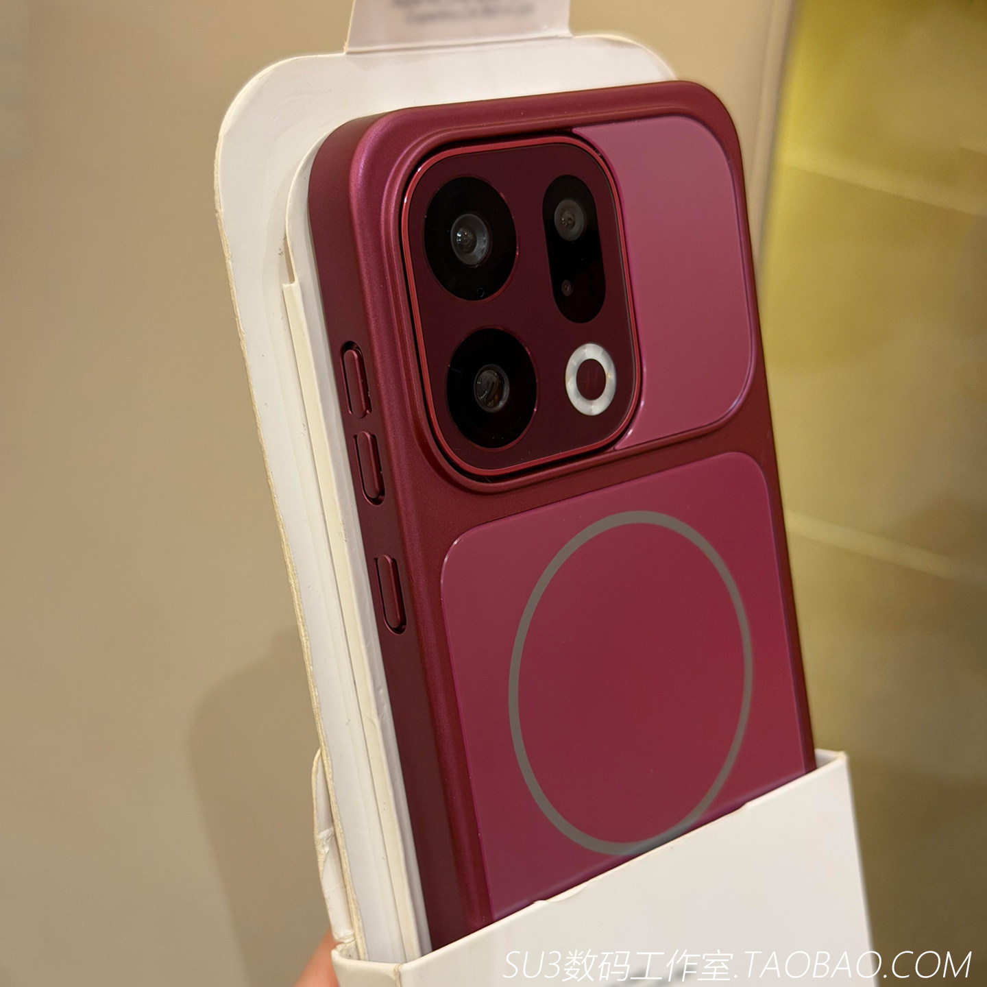 Beats细圈磁吸充电适用oppoFindX9手机壳Findx9pro电镀金属漆磨砂硬壳亚克力肤感黑追光红高级感秒变苹果17