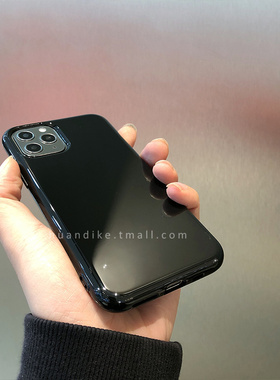 ins纯黑色适用vivo IQOO11/10手机壳9pro亮面8果冻IQOOZ6高档Z5x硅胶neo7/6/5se软全包z3简约U5x网红U3x女1男