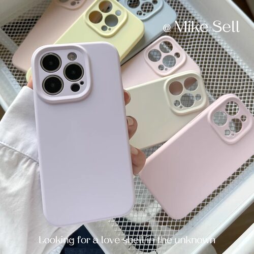 ins风奶油浅紫镜头全包适用oppoFindX8s+手机壳Reno13pro液态硅胶12软壳11粉纯色简约精孔14小众FindX8ultra