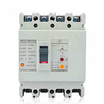 正泰 漏电保护器 漏保 塑壳开关 NM1LE-125S/4300三相四线32-125A