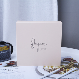 6粒加厚达克瓦兹包装盒 烘焙甜点饼干牛轧糖马卡龙凤梨酥盒子10个