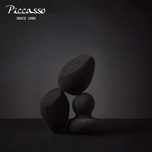 PICCASSO韩国黑色干湿两用美妆蛋