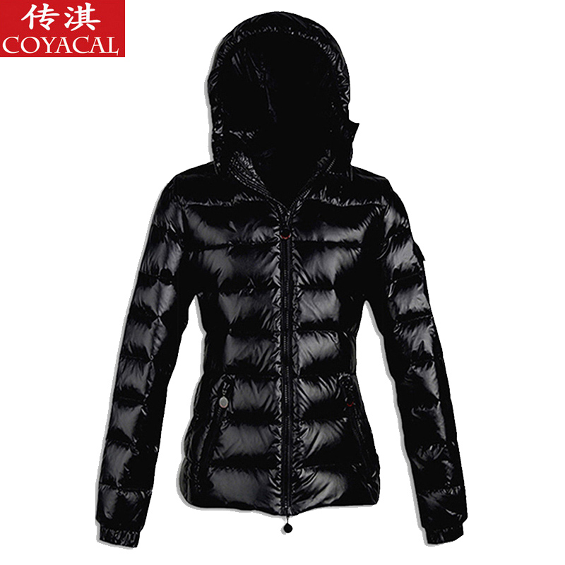 充绒220 -270克超厚加厚修身显瘦女短款白鸭绒羽绒服COYACAL/传淇