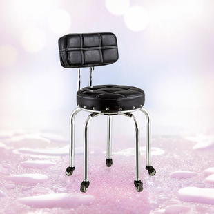 移动小椅子万向滑轮凳子静音带轮凳带娃移动坐椅美甲修脚凳沙发凳