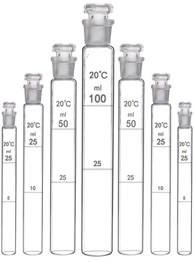 具塞比色管 50ml 25ML 10ML100ML 纳氏比色管玻璃比色管化学仪器