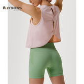 速干健身上衣美背运动罩衫 fitness高级感瑜伽服女夏普拉提短款