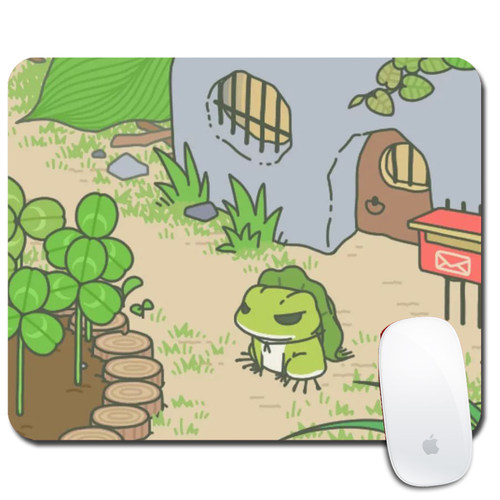 青蛙旅行旅かえる动漫鼠标垫加厚